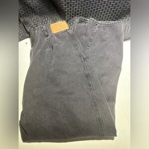 Brittania Export Black Denim Jeans Size 16 Length 31